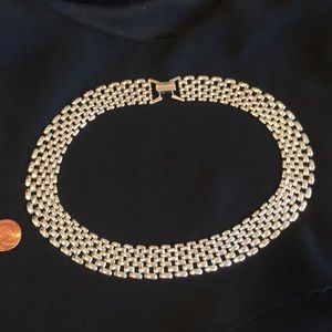 Silver Chained choker